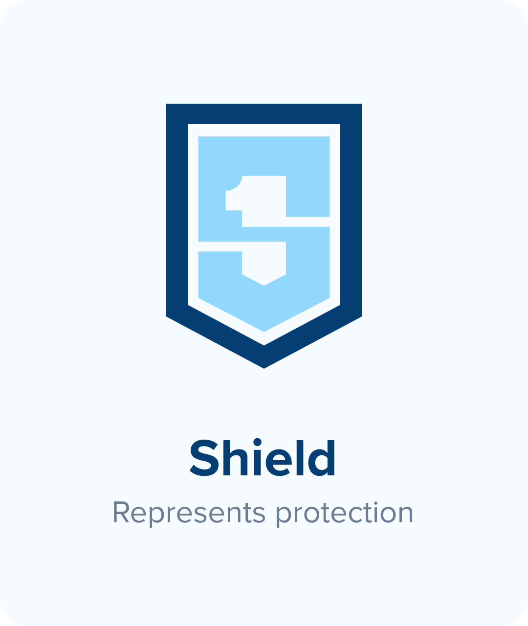 shield - represents protection